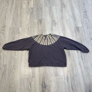 Madewell Tie-Dye Long Sleeve Women's Top